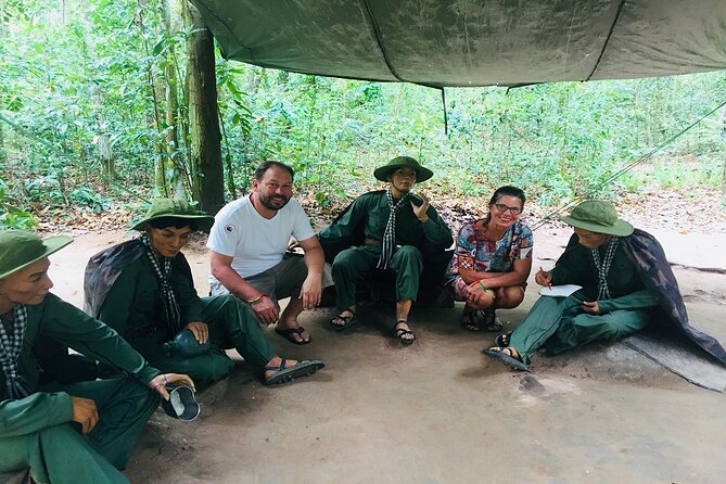 Adventure Cycling & Kayak Mekong-CuChi Tunnels Private Day Tour - Cu Chi village and Ben Dinh Tunnels: how survival worked underground