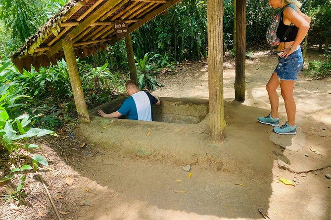 Ben Duoc 'Less-Crowded' Cu Chi Tunnels Half-Day Tour - The stops beyond tunnels: tapioca, propaganda context, and the Hoang Cam kitchen