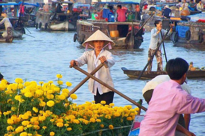 Cai Rang Floating Market & Mekong Delta 2-Day Tour from HCM City - Day 1: My Tho and Vinh Trang Pagoda set the tone