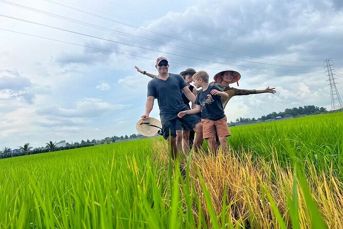 Cu chi Tunnel & Mekong Delta Full Day BBQ Lunch Lux Group 10 pax - Mekong Delta Cruise and Bee Farm Stops: River Life, Plus a Few Photo Anchors