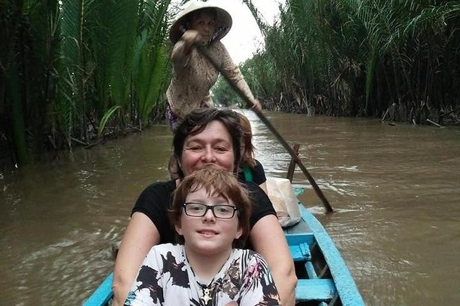 Cu Chi Tunnels & Mekong Delta 1-Day Tour (Max 10 travellers) - Sampan ride through narrow coconut canals