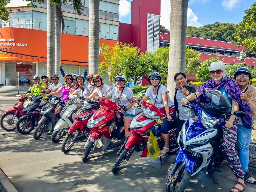 Discover Saigon's Local Sites and Culture by Motorbike - Safety and comfort: helmets, ponchos, and calm driving in traffic