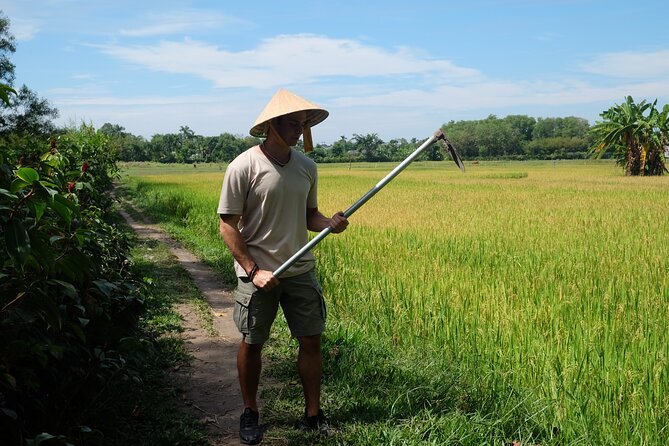 Exploring organic farm & Vietnamese Culinary with Master chef - Rice paper making: a skill that feels simple once you see it