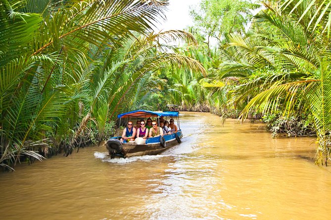 From HCM City: Mekong Delta Tour with Sampan Journey - Vinh Trang Pagoda: a calm architectural pause before the river bustle