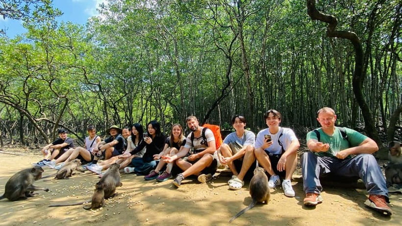 From Ho Chi Minh City: Can Gio Mangrove & Monkey Island Trek - Can Gio Mangrove Biosphere Reserve walk: Rừng Sác in the shade