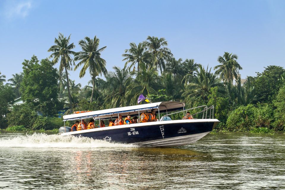 From Ho Chi Minh: Cu Chi Tunnels and VIP Speedboat Tour - The on-water portion: what you’ll actually do during the ride