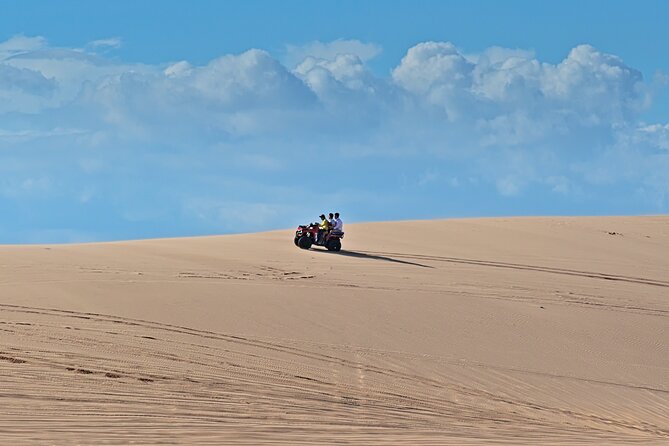 From Ho Chi Minh: Mui Ne Day Trip with Fairy Stream and Sand Dune - White Sand Dunes: Gentler Slopes and Strong Photo Contrast