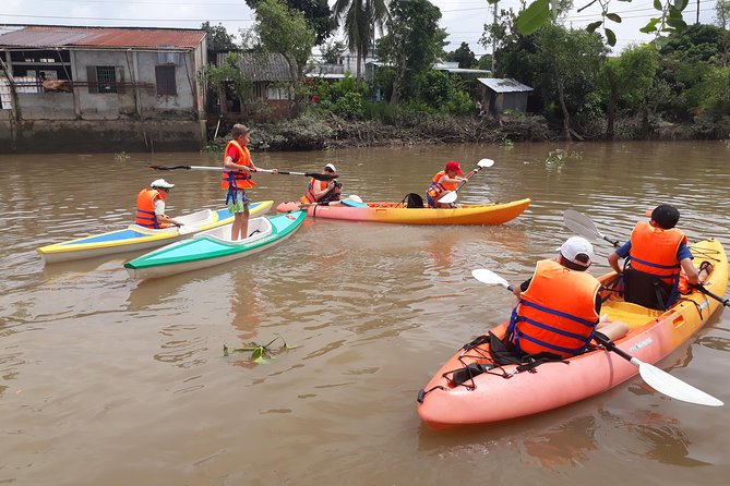 Full Day Off The Beaten Track the Mekong Delta. - What safety and equipment really mean on this day