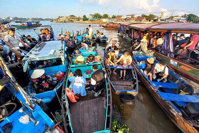 HCM: 2-Day Mekong Delta Floating Market with Cooking & Bike Ride - Cai Rang Floating Market: Early Morning and Rice Noodles