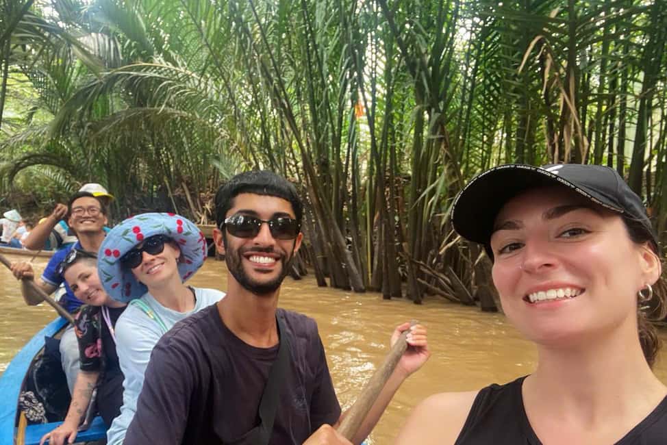 HCM: Cu Chi Tunnels and Mekong Delta Tour - Canals, Orchards, Honey Tea, and Coconut Candy