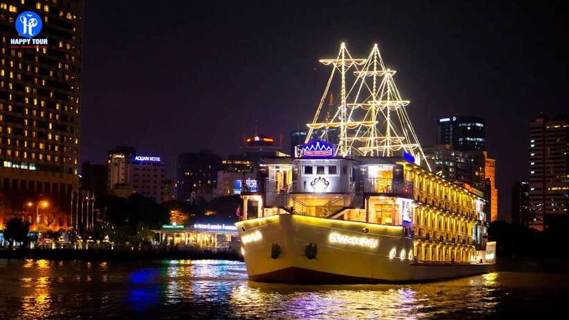 HCM: Saigon River Dinner Cruise - A night cruise that actually fits real schedules in Ho Chi Minh City