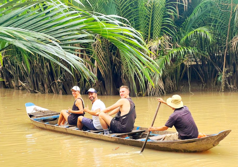 HCMC: Mekong Delta Less-Touristy One-Day Tour to Ben Tre - The calm coconut canals: rowing boat and kayaking time