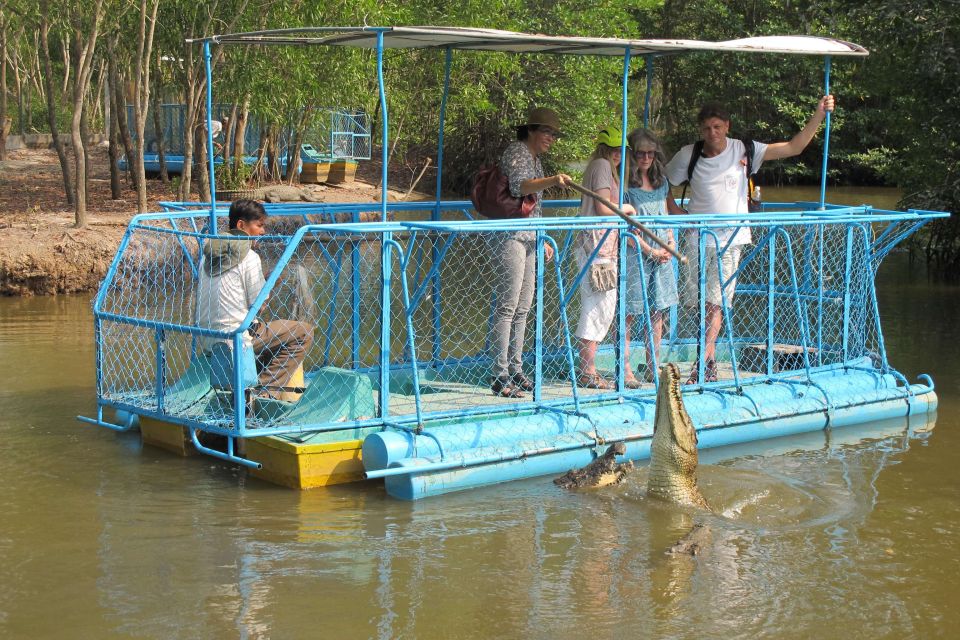 HCM:Can Gio Mangrove Forest Tour-Monkey Island - The Can Gio market stop: small, optional, and only if it’s open