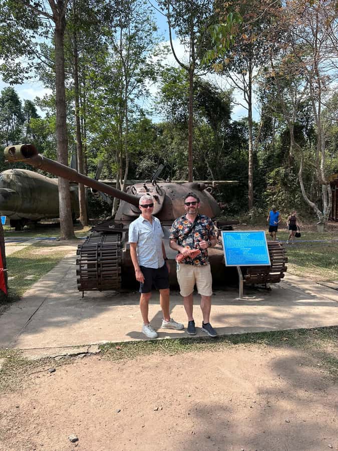 HCMC:Cu Chi Ben Duoc Tunnels:Authentic & Less Touristy-Max10 - Cassava and Tea: A Simple Taste That Lands
