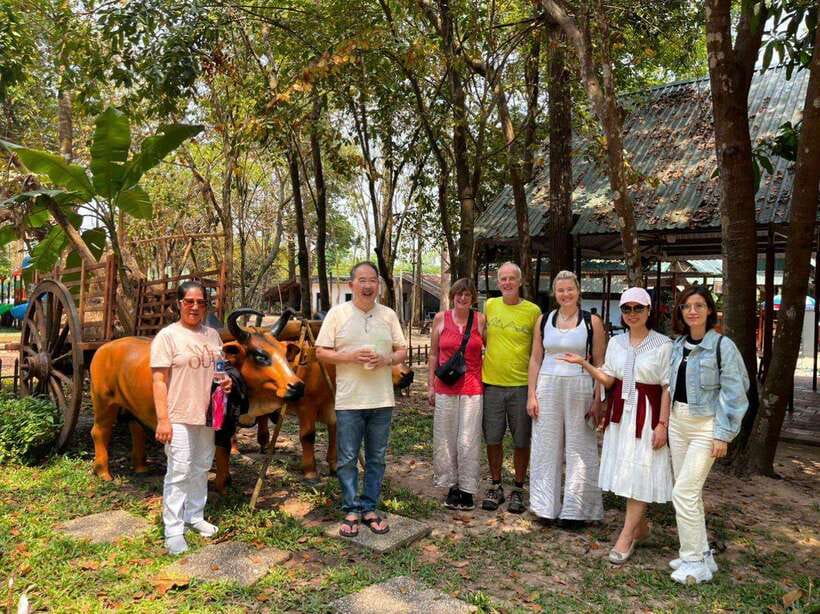 Ho Chi Minh: 1 Day Can Tho Floating Market & Cu Chi Tunnels - Cu Chi Tunnels: traps, tank remains, bomb craters, and an optional crawl