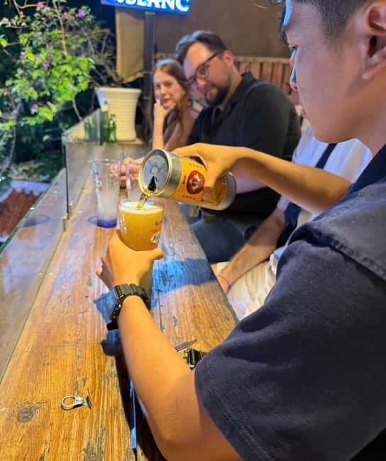 Ho Chi Minh City: Craft Beer and Local Food Tour by Scooter - The Food Stops: Pairings That Keep Up With the Beer