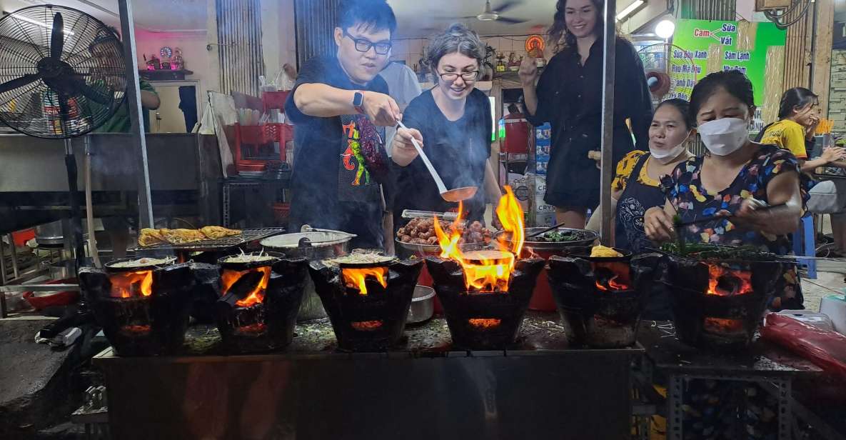 Ho Chi Minh City: Food Tour by Scooter with Eleven Tastings - Make your own bánh xèo and learn what to wrap