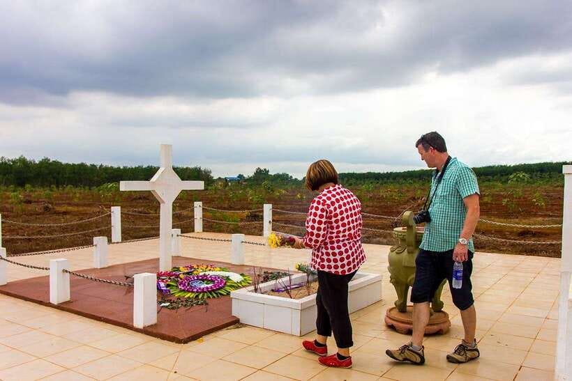 Ho Chi Minh City: Full Long Tan Battlefield Tour - Long Tan Cross Memorial: paying respects with the right backstory