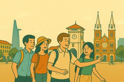 Ho Chi Minh City: Highlights & Hidden Gems - Free Walking Tour - Nguyen Hue Street and Café Apartment at 42 Nguyễn Huệ St