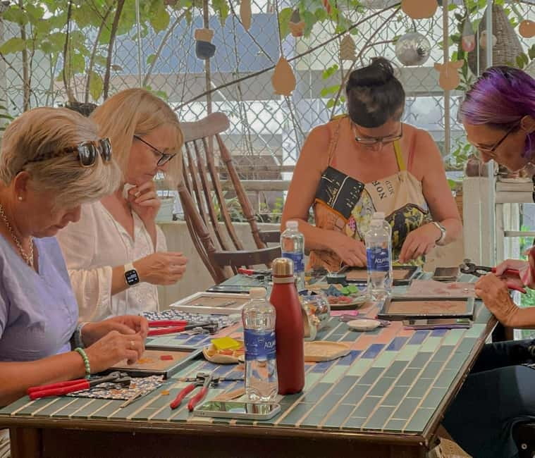 Ho Chi Minh City: Mosaic Art Workshop in a Secret Spot - Where the session happens and what to double-check