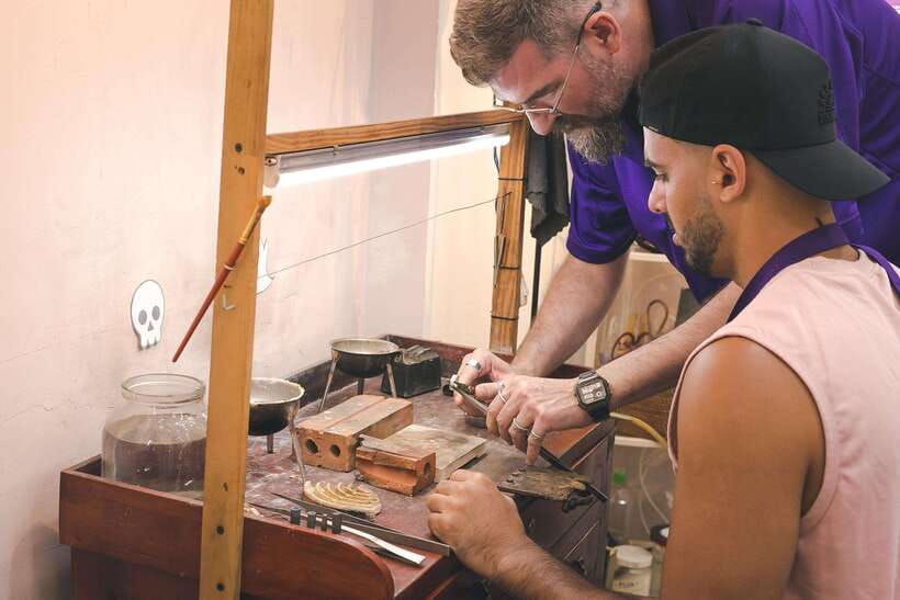 Ho Chi Minh City Vietnam: Silver Jewelry Making Workshop - Personalization: Stamps, Laser Engraving, and Optional Extras