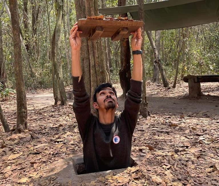 Ho Chi Minh: Cu Chi Tunnels and AK-47 Shooting- MAX 11people - Documentary + war context: better than showing up cold