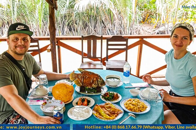 Local Mekong Delta 'Lesser-Known' My Tho & Ben Tre 1-Day Tour - Lunch in Southern Vietnam: 5 Courses Plus Banh Xeo in the Mix