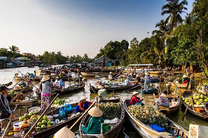 Mekong Delta 2-Day Tour: Floating Markets & Cultural Exploration - Day 2’s Cai Rang floating market: the best time, plus noodles and a Khmer temple
