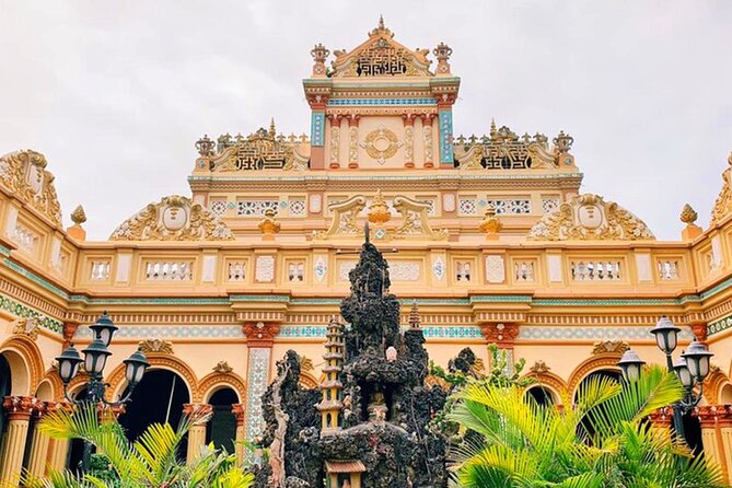 Mekong Delta Full Day Trip - My Tho & Ben Tre - Small Group Tour - Morning start: Vinh Trang Temple before the river gets busy