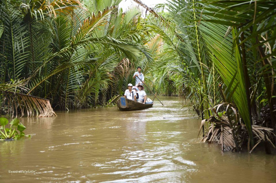Private Cu Chi Tunnels & Mekong Delta: Full-Day Guided Tour - Rowboat on the Small Waterways and Fruit Orchard Flavor Stops
