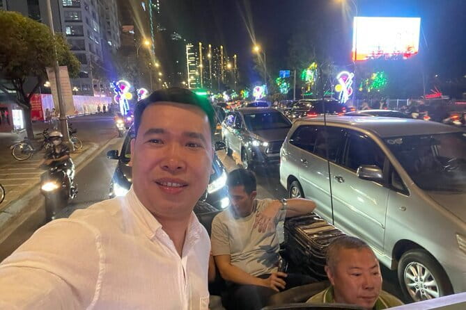Saigon After Dark Foodie Tour by Army Open Air Jeep 4 Hours - Stop 2: Independence Palace plus a food reset with banh xeo and nem lui