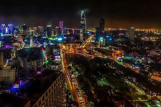 Saigon After Dark With Seafood, Beer & Live Music Bar - Rooftop views and live-music bar mood: where the night turns social