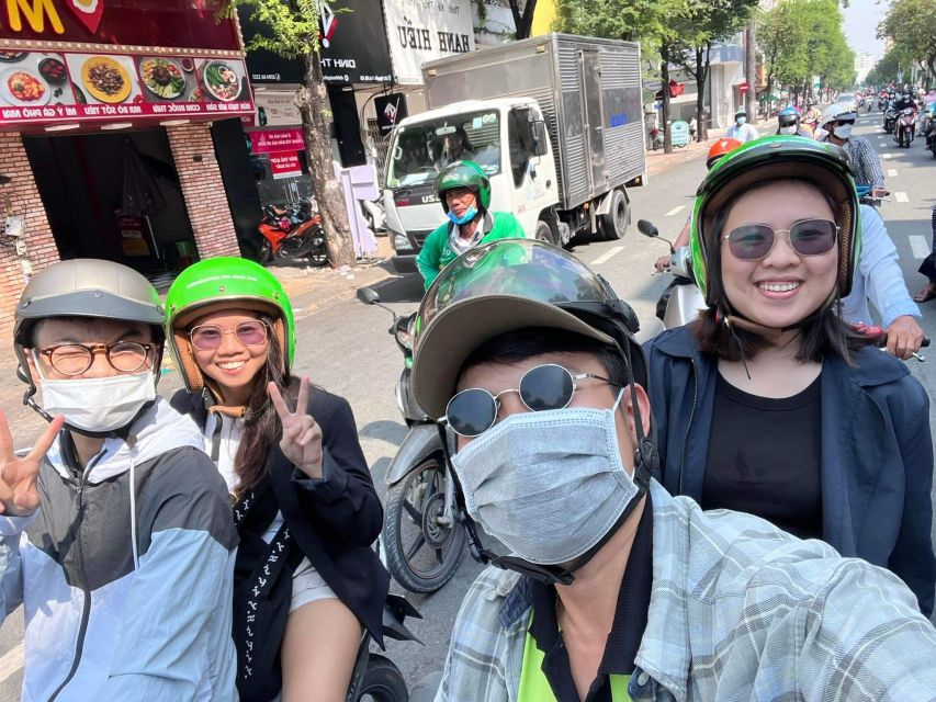 Saigon: City Highlights & Unseen Tour|Opt: Female Riders - District 5’s Thien Hau pagoda (built 1760): Chinatown heritage in motion