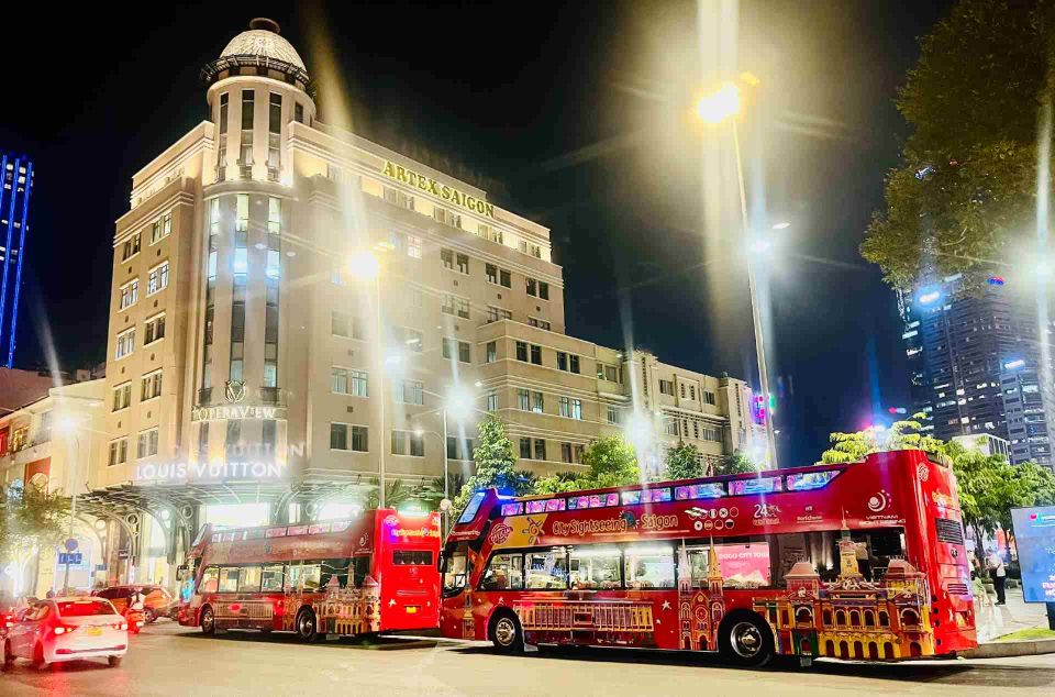 Saigon: City Sightseeing 45-Minute Panoramic Night Tour - Key points before you go