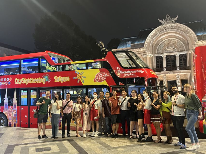Saigon: City Sightseeing 45-Minute Panoramic Night Tour - Starting by Saigon Opera House: where you redeem and board