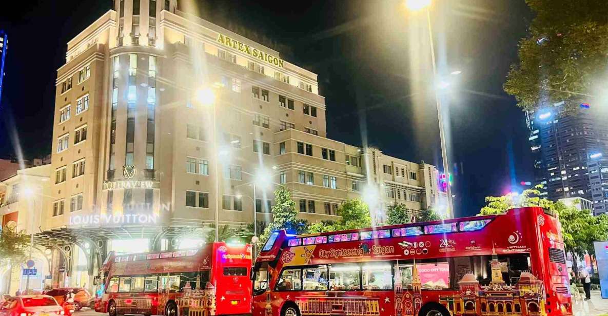 Saigon: City Sightseeing 45-Minute Panoramic Night Tour - Opera House and Nguyen Hue: the photo loop that sells this tour