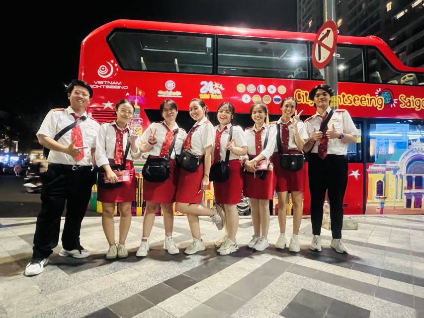 Saigon: City Sightseeing 45-Minute Panoramic Night Tour - A double-decker night ride built for views (not sitting still)