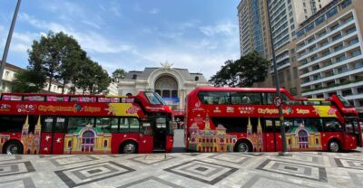 Saigon: City Sightseeing Hop-On Hop-Off Bus Tour - Red Route: French colonial highlights and the big museum cluster