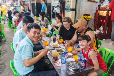 Saigon Sightseeing & Street Food Tour By scooter with Student - The ride reality: helmets, driving skill, and traffic timing