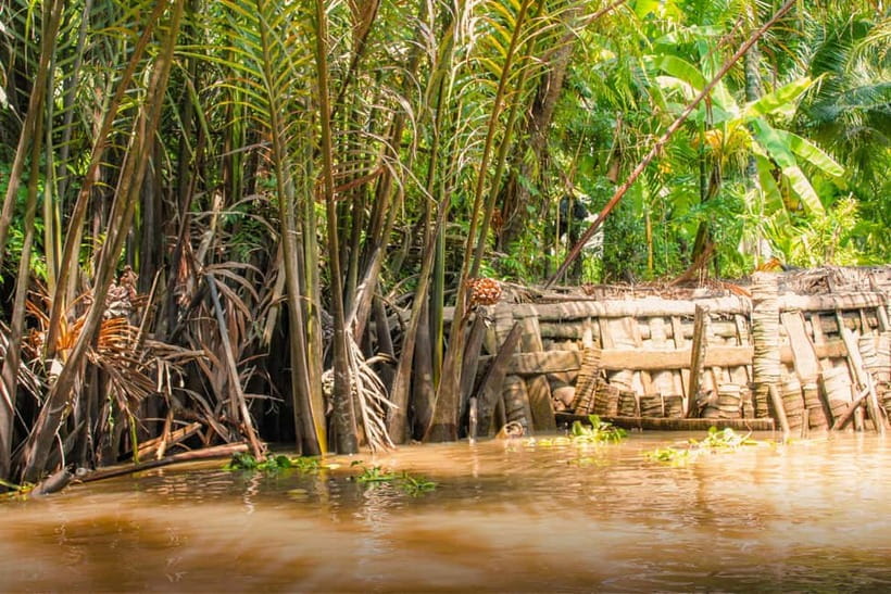 Small Group Full-Day Cu Chi Tunnels and Mekong Trip - My Tho and the Tien River: cruise time and wooden sampan canals