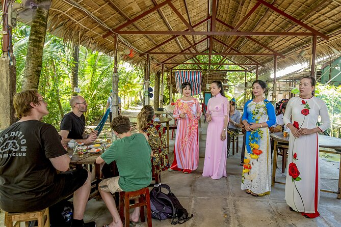 Small-Group Mekong Delta Day Trip: Boat Ride, Cottages & Pagoda - Bike through the village or take it easy in the gardens