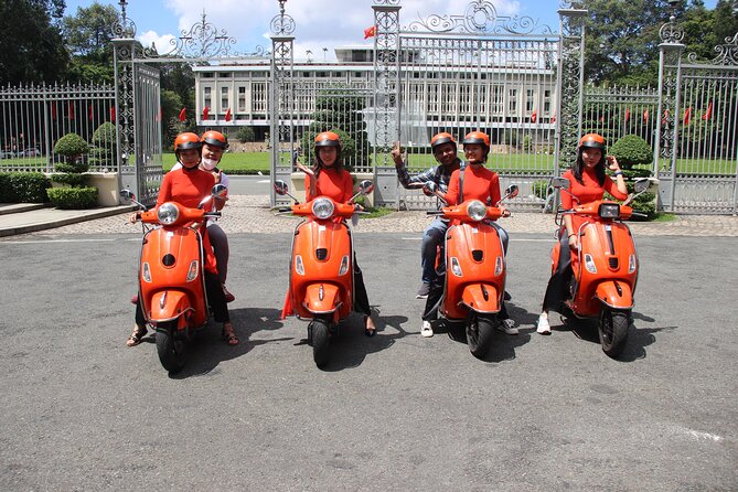 The Insider's Saigon With Female Ao Dai Riders Vespa 4,5 Hours - How the female Ao Dai Vespa format changes your whole Saigon plan