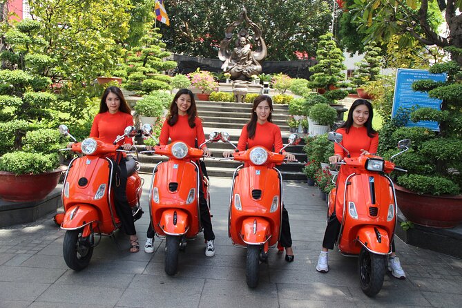The Insider's Saigon With Female Ao Dai Riders Vespa 4,5 Hours - Backstreets, alleys, and the markets that most people skip