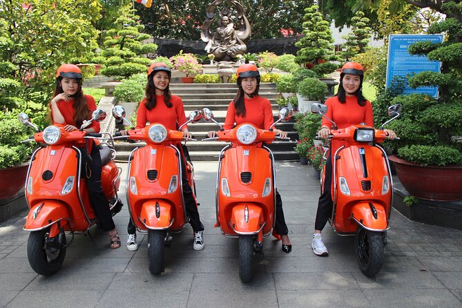 The Insider's Saigon With Female Ao Dai Riders Vespa 4,5 Hours - Safety, comfort, and how to get the most out of scooter riding