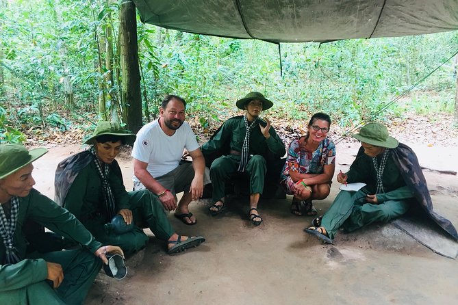 VIP Tour Cuchi Tunnels & Mekong Delta Cruise Full Day Group 12pax - Cu Chi Tunnels: crawling through Viet Cong survival