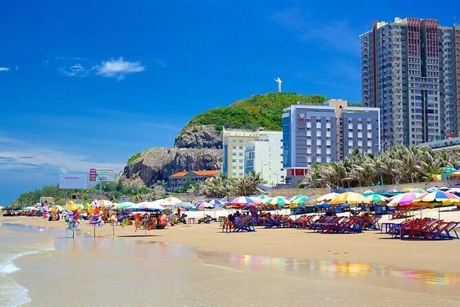 Vung Tau Full-Day Tour with Beach, Christ Statue & White Palace - Thuy Van (Back) Beach: A Real Beach Walk, Not a Swimming Trip